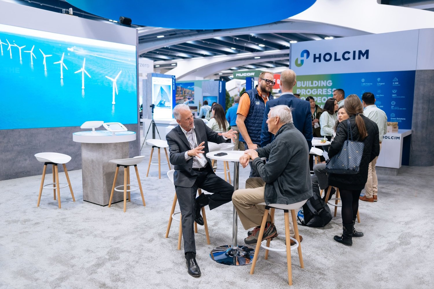 Holcim Booth