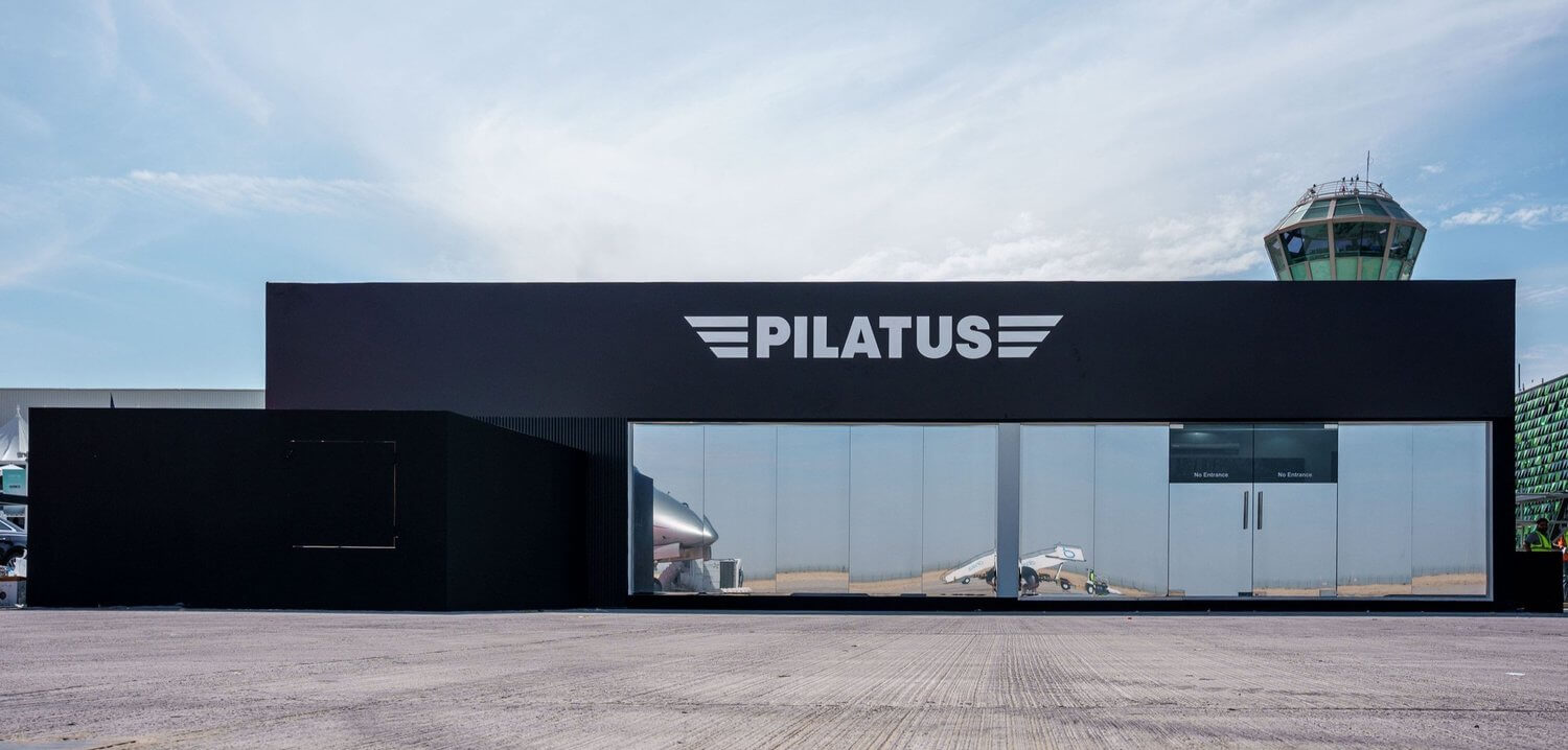 Pilatus chalet mirror window panel