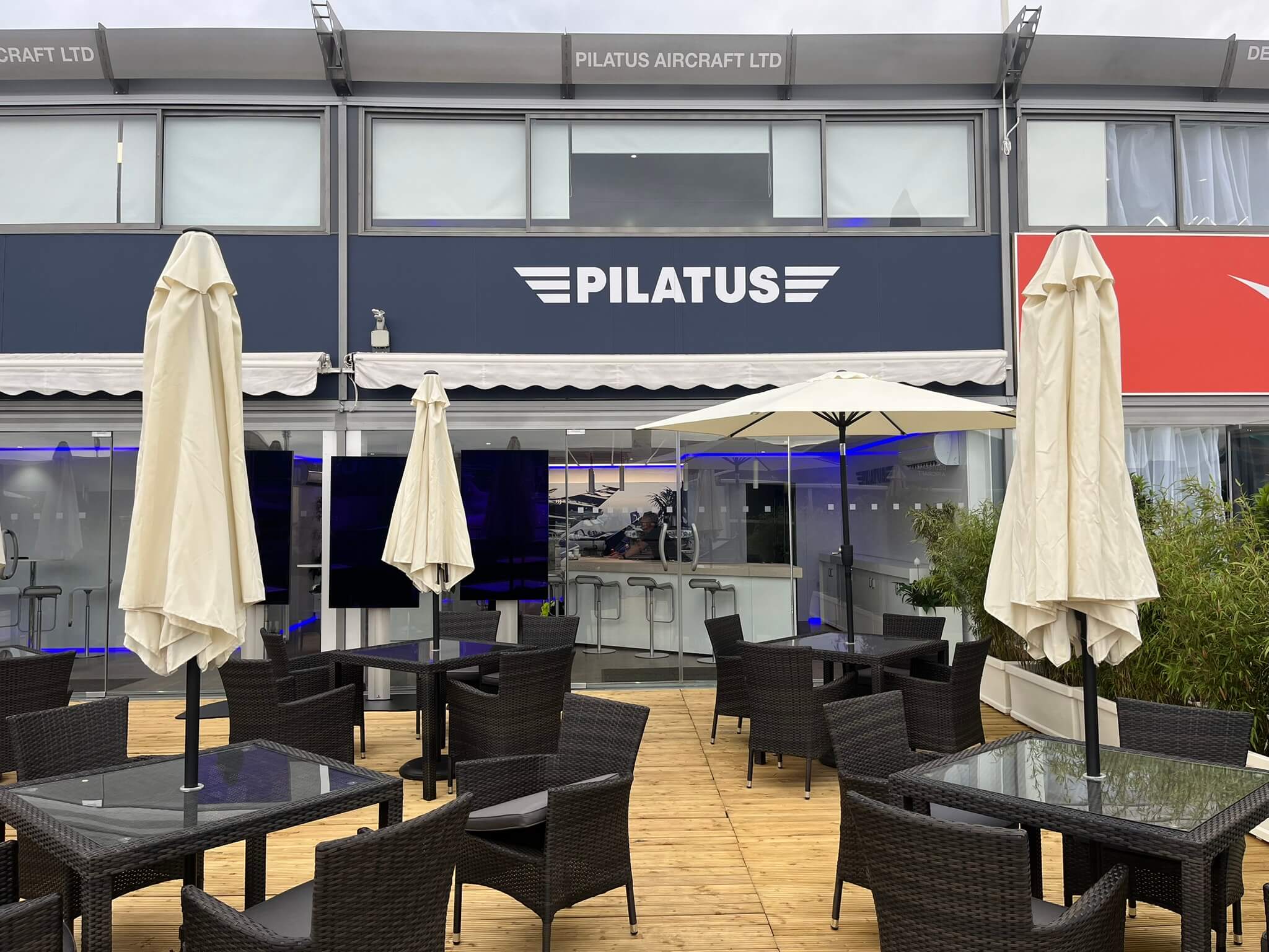 Pilatus exterior of chalet