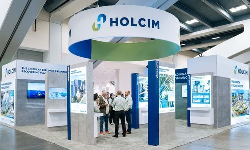 Holcim exhibition stand