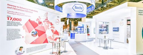 Roche wide shot exhibition