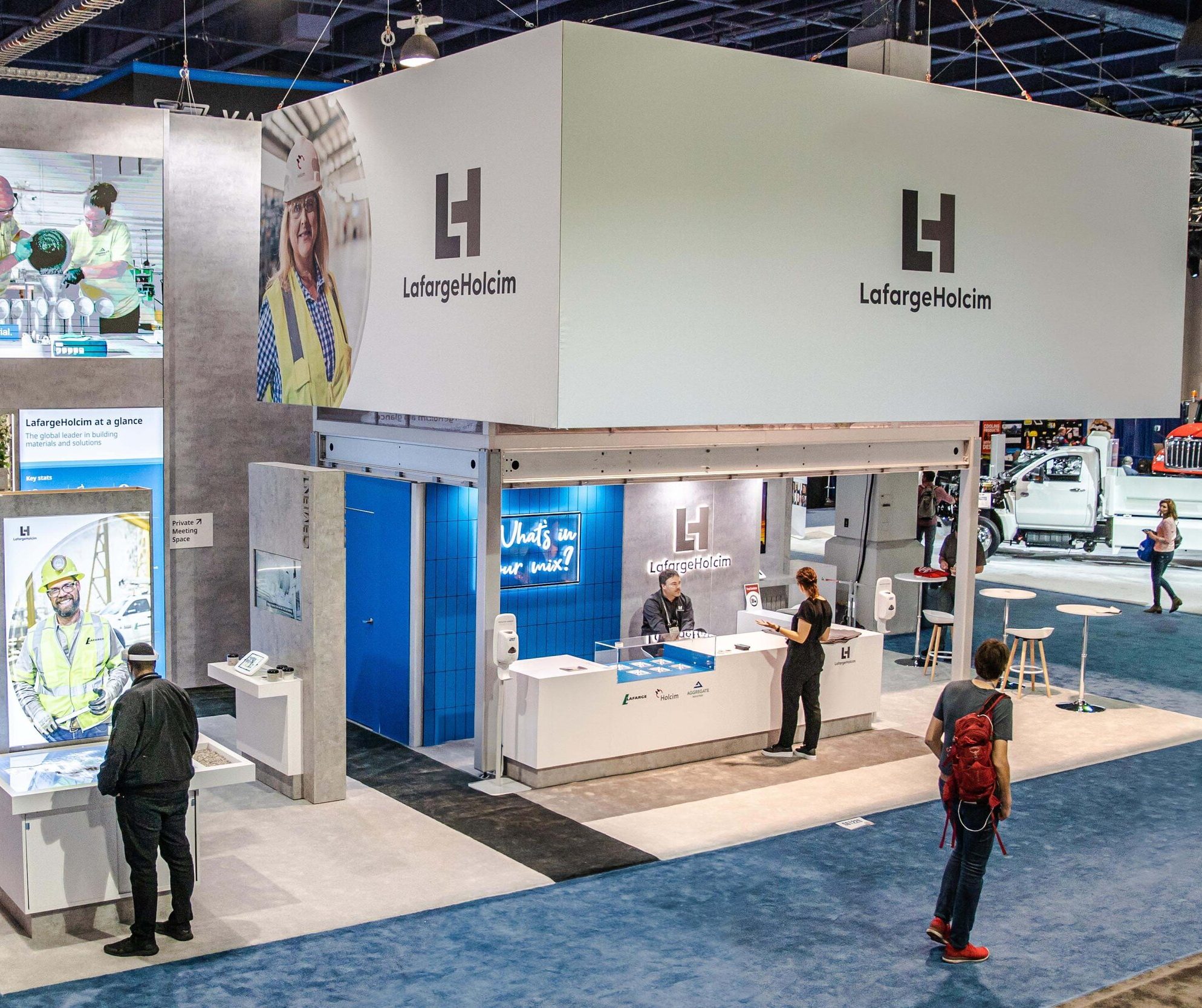 Holcim hero booth image