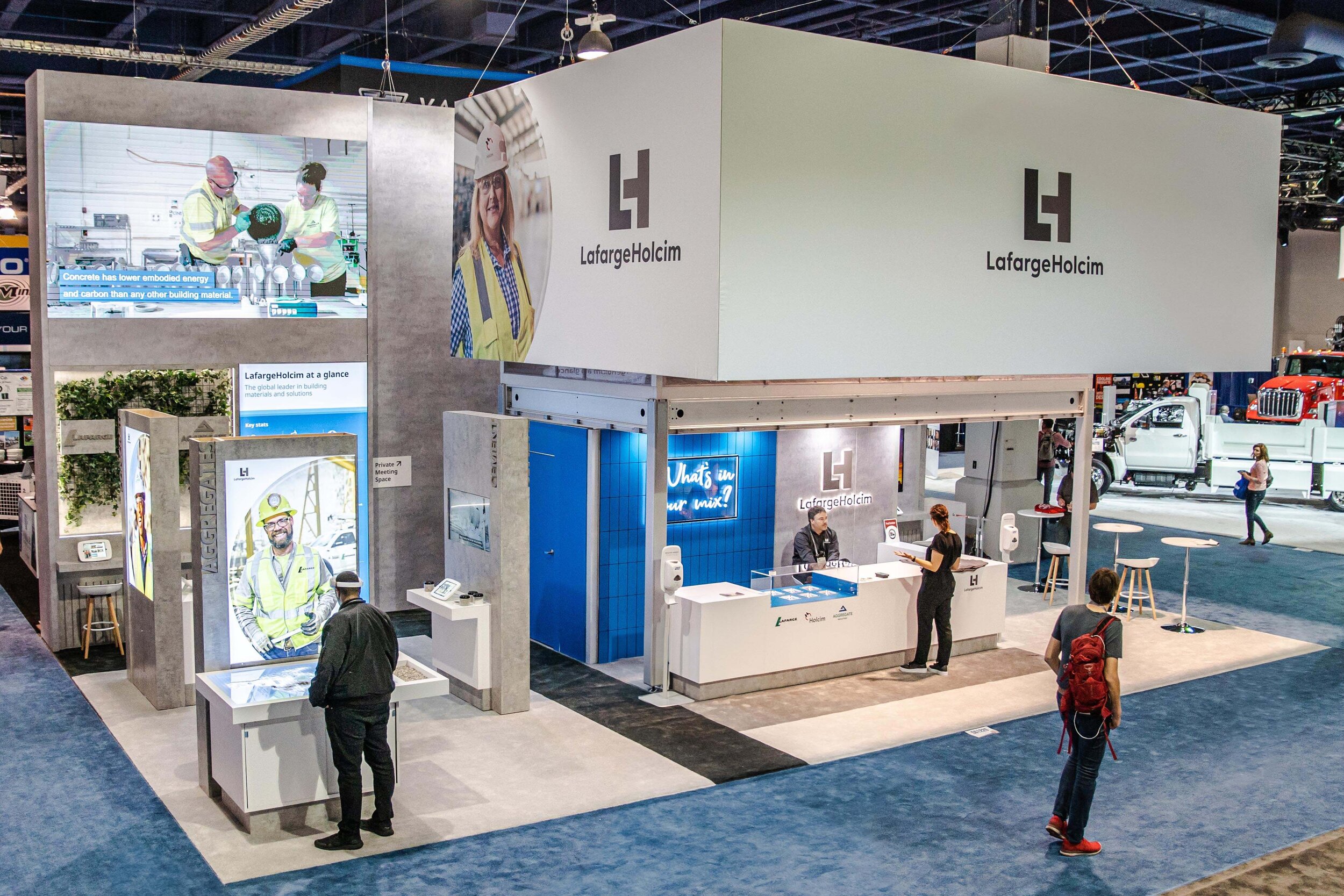 Holcim hero booth image