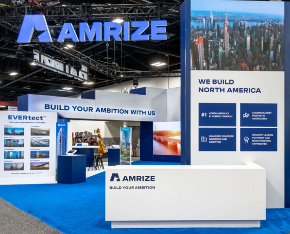 Amrize (previously Holcim) stand cropped